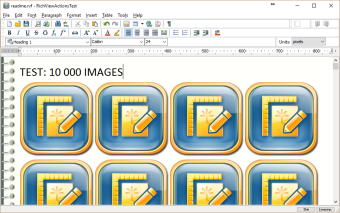 Test document: 10,000 images